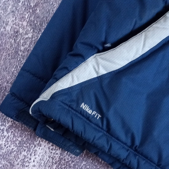 Vintage Y2K Nike Navy Blue Puffer Jacket UNISEX