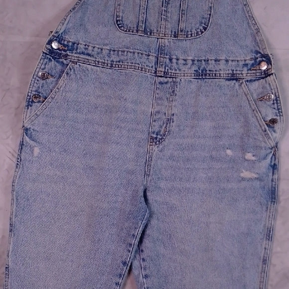 Vintage-Style Denim Overalls Old Navy