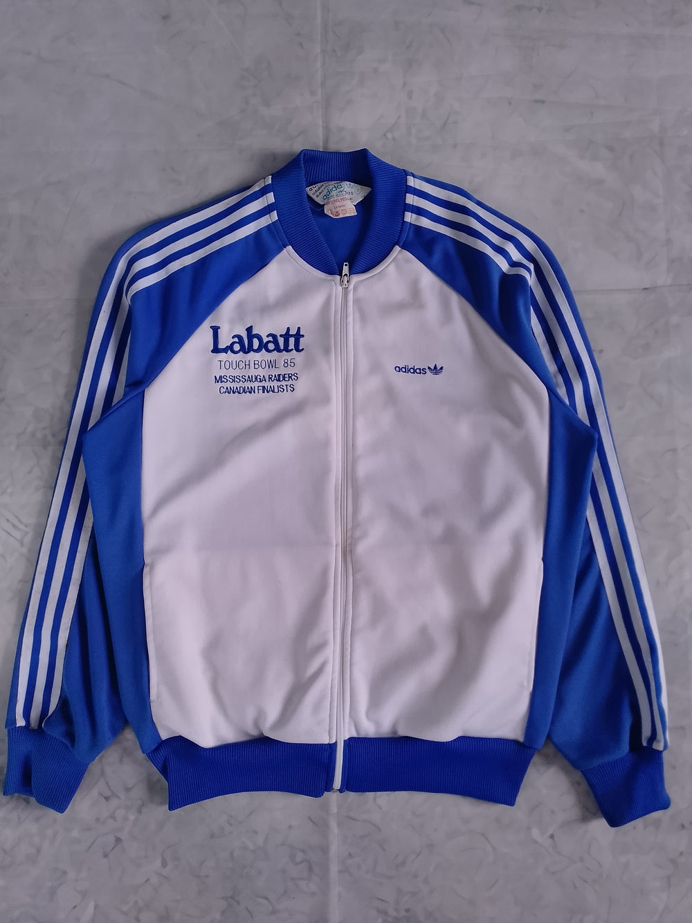Adidas 1985 Labatt Touchbowl Mississauga Raiders Canadian Finals Jacket