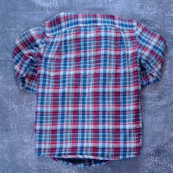 WRANGLER Multicolor Plaid Hooded Shirt