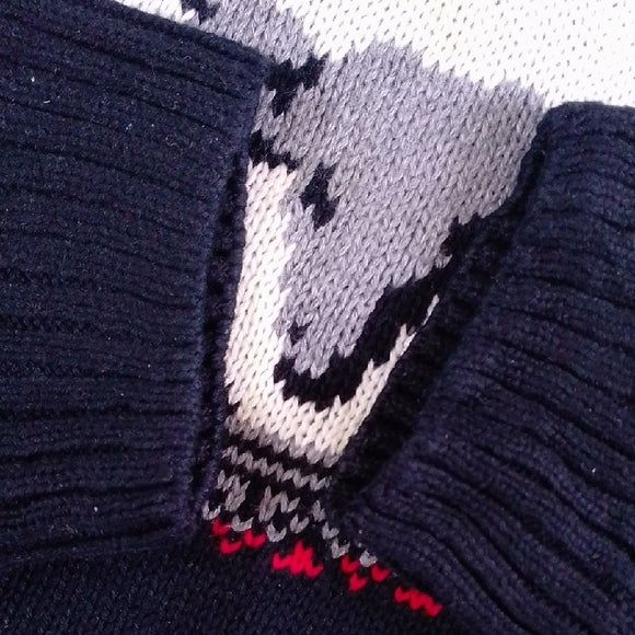 Chaps Ralph Lauren Men's Reindeer Elk Deer Sweater