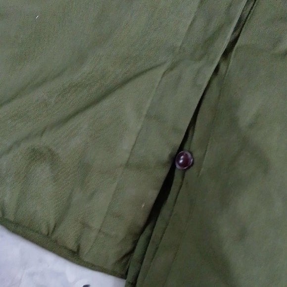 Vintage 60s-70s Chinese Extreme Cold Weather Double Breasted Military Overcoat