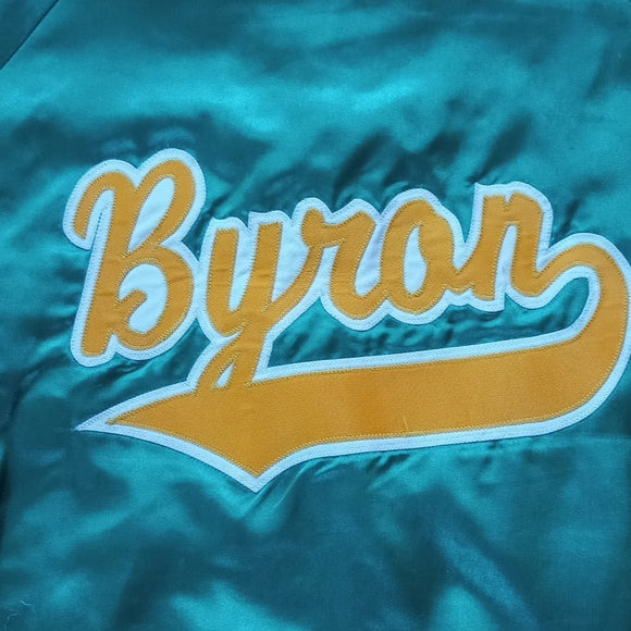 Vintage 1992 Byron Juveniles Baseball Jacket