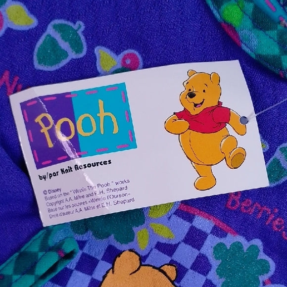 Vintage 90s Disney Winnie The Pooh Shirt Dress With Matching Pants NWT