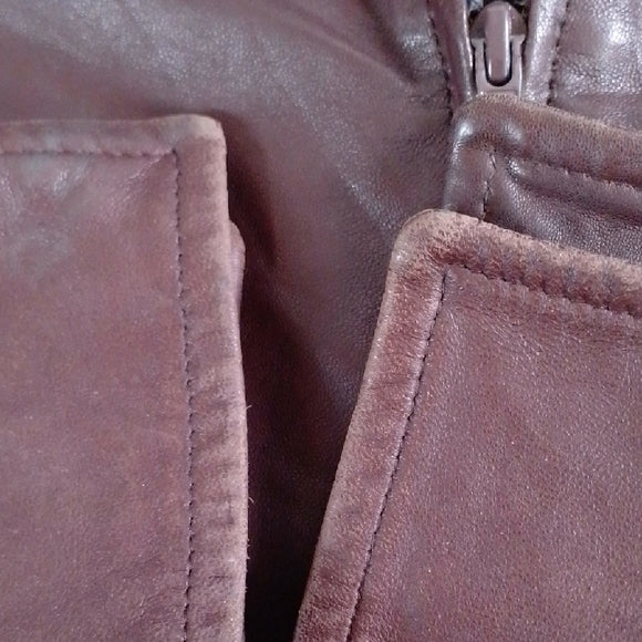 Vintage 90s Danier Italian Leather Jacket
