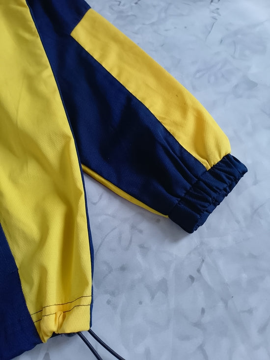 NCAA MICHIGAN UNIVERSITY SO BLUE Windbreaker Pullover Quarter Zip