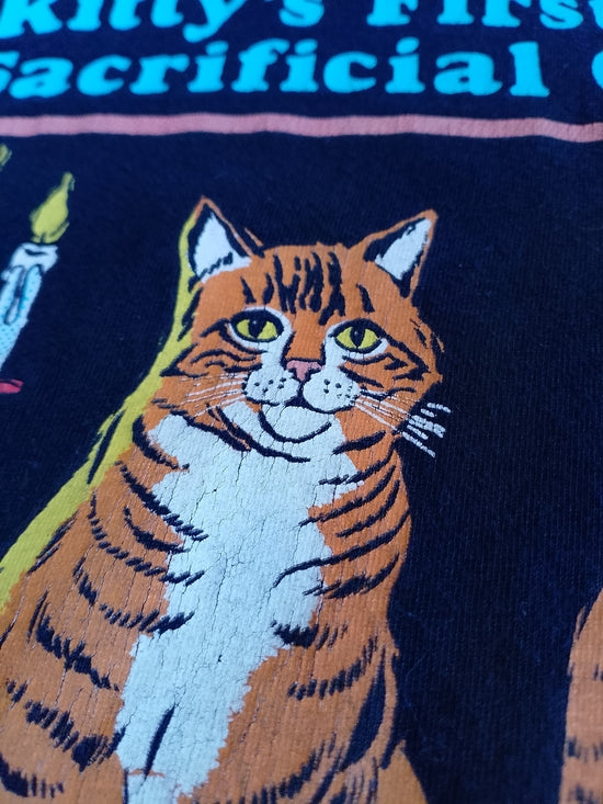 Kitty's First Sacrificial Offering Graphic Tee - Black Steven Rhodes