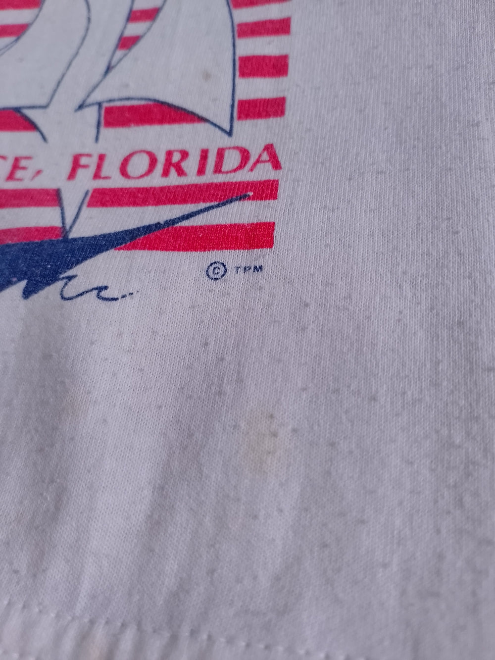 Vintage 90s Yacht Club VENICE, Florida Shirt