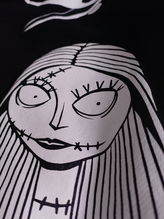 DISNEY HER UNIVERSE The Nightmare Before Christmas Oversized Varsity Jacket