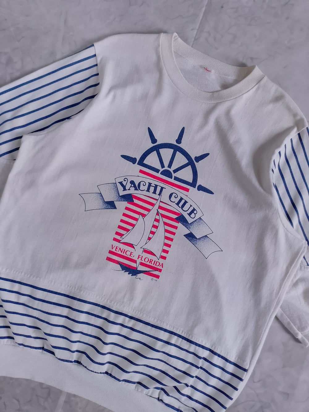 Vintage 90s Yacht Club VENICE, Florida Shirt