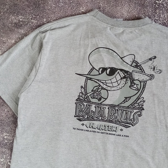 BAJA BILLS CHARTERS Fishing Swordfish T-Shirt