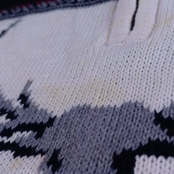 Chaps Ralph Lauren Men's Reindeer Elk Deer Sweater
