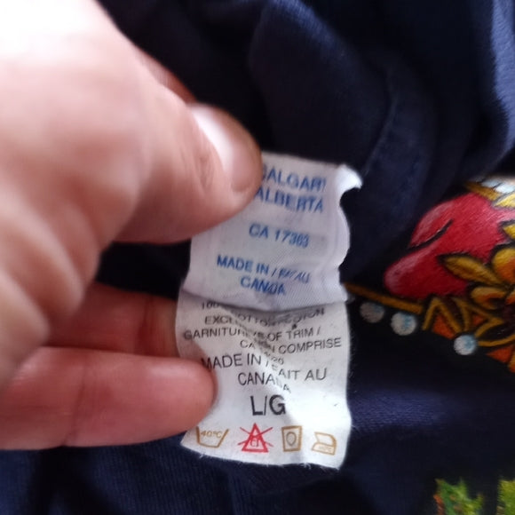 Vintage 90s RCMP Royal Canadian Mounted Police Single Stitch Tee