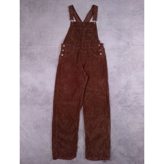 We The Free Brown Corduroy Women's Overalls