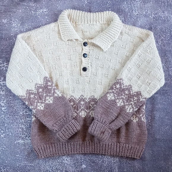 Vintage Handmade Big Fluffy Sweater UNISEX