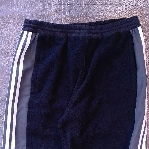 Vintage Style Adidas Classic Black and Blue Joggers