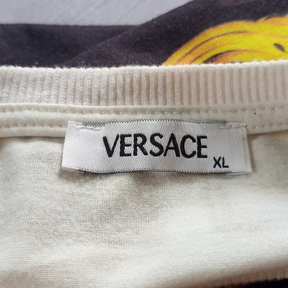 Versace Graphic Print Rapper Style T-Shirt