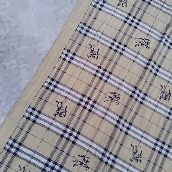 Burberry London Plaid Scarf Classic Nova Check 60” Designer Scarf