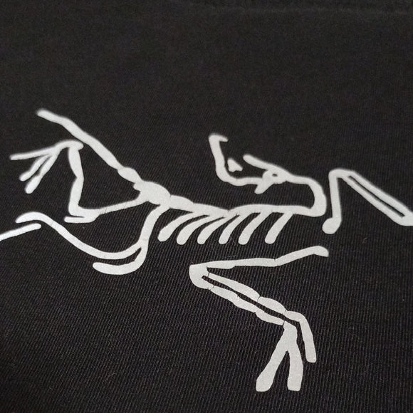 Arc'teryx Big Logo Reflective Black T-Shirt