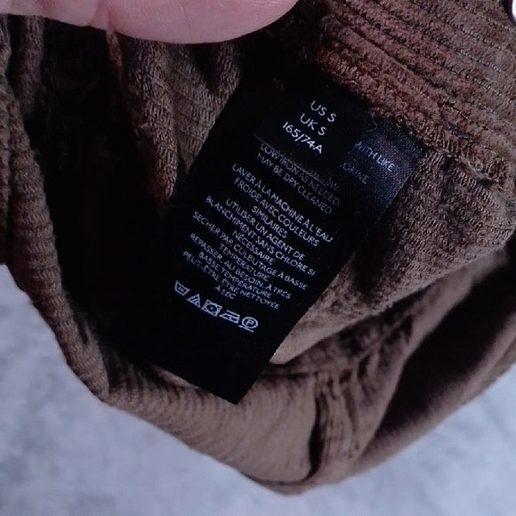 We The Free Brown Corduroy Women's Overalls