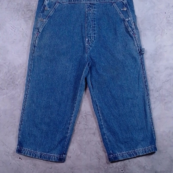 Vintage 90s GOWEST Denim Overalls Workwear