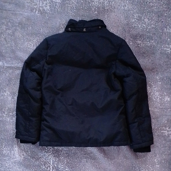 United Colors Of Benetton Black Goosedown Puffer Jacket for Kids