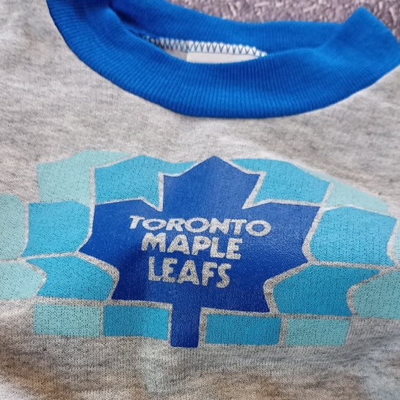 Vintage 90s "GILL" Toronto Maple Leafs Kids Sweatshirt DOUG GILMOUR