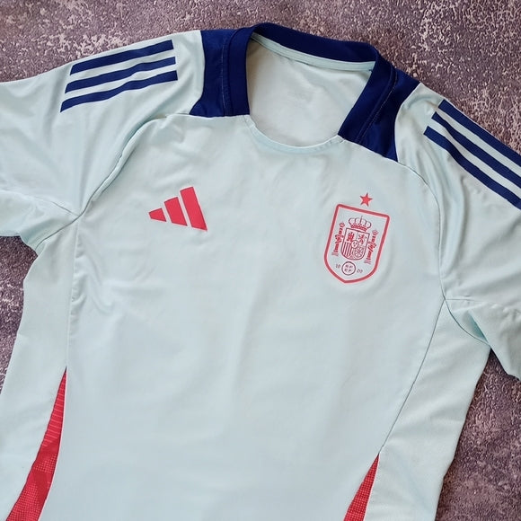 Spain Football Adidas Training Jersey AEROREADY slim fit