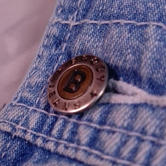 Vintage 90s BRODY QUALITY DENIM SHORT OVERALLS SHORTALLS
