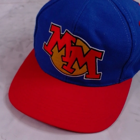 Vintage 90s MICKEY MOUSE RARE Snap Back Hat Embroidered