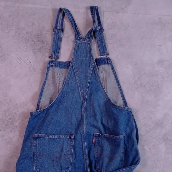 Vintage Style Levi's Denim Overalls Workwear