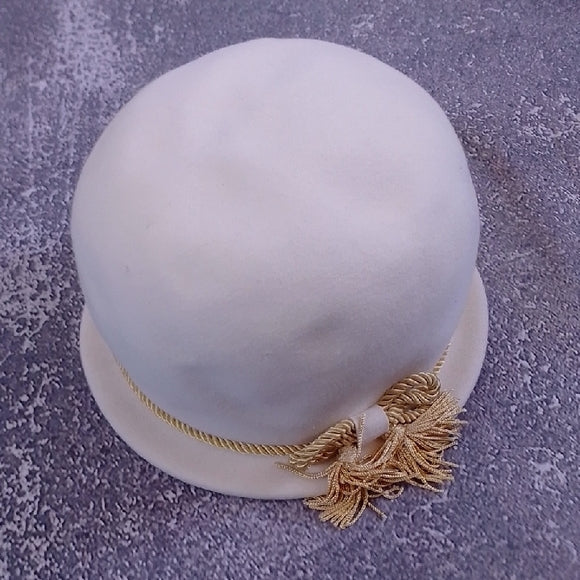 Vintage 1950-60s PUFFY GLOBE Women's Hat MODERN MISS