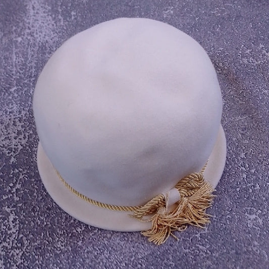 Vintage 1950-60s PUFFY GLOBE Women's Hat MODERN MISS