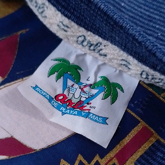 Vintage 90s Acapulco MEXICO Graphic T-Shirt Tourist Single Stitch