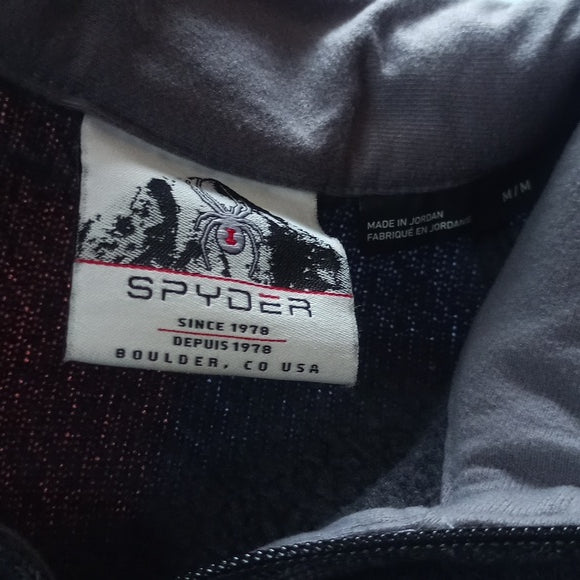 Spyder Patch Embroidered Zip-Up Sweater