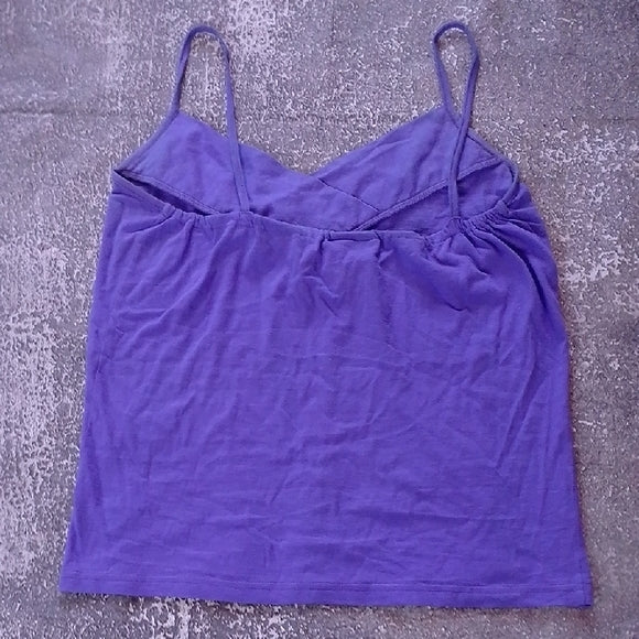 Vintage 90s MISTER LEONARD Purple Women's Camisole Top