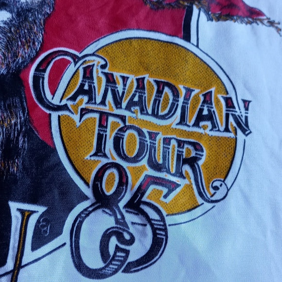 RARE 1985 Willie Nelson Canadian Tour Scarf