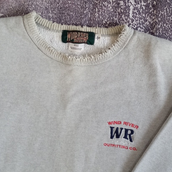 Vintage 90s Wind River Distressed Crewneck Sweater