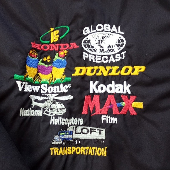 Vintage 2003 Simcoe Go-Cart Club Member Embordered Racing Jacket