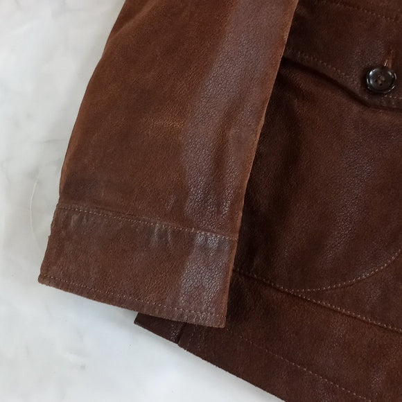 DANIER 100% LEATHER Cargo Pocket JACKET