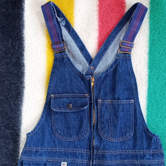 Vintage Big Bill Denim OVERALLS Hammer Loop