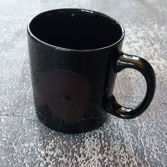 Vintage 1986 Black Phantom of the Opera Mug / Glow In The Dark