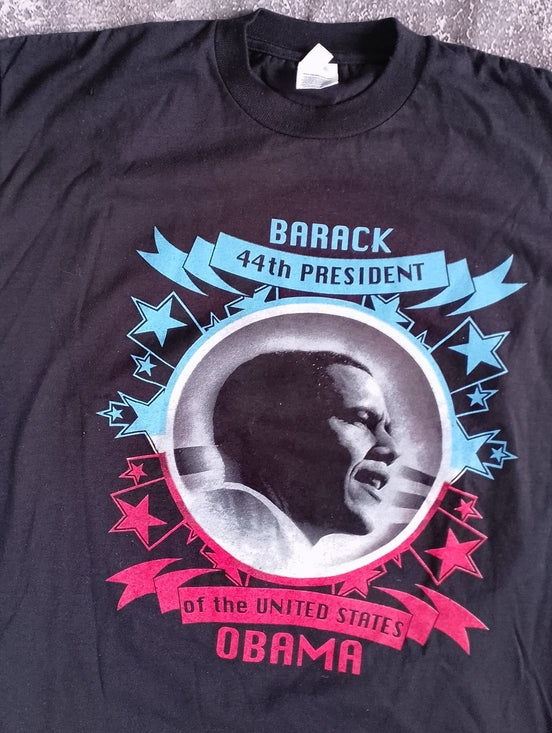 BARACK OBAMA 44TH PRESIDENT OF THE UNITED STATES Graphic T-Shirt