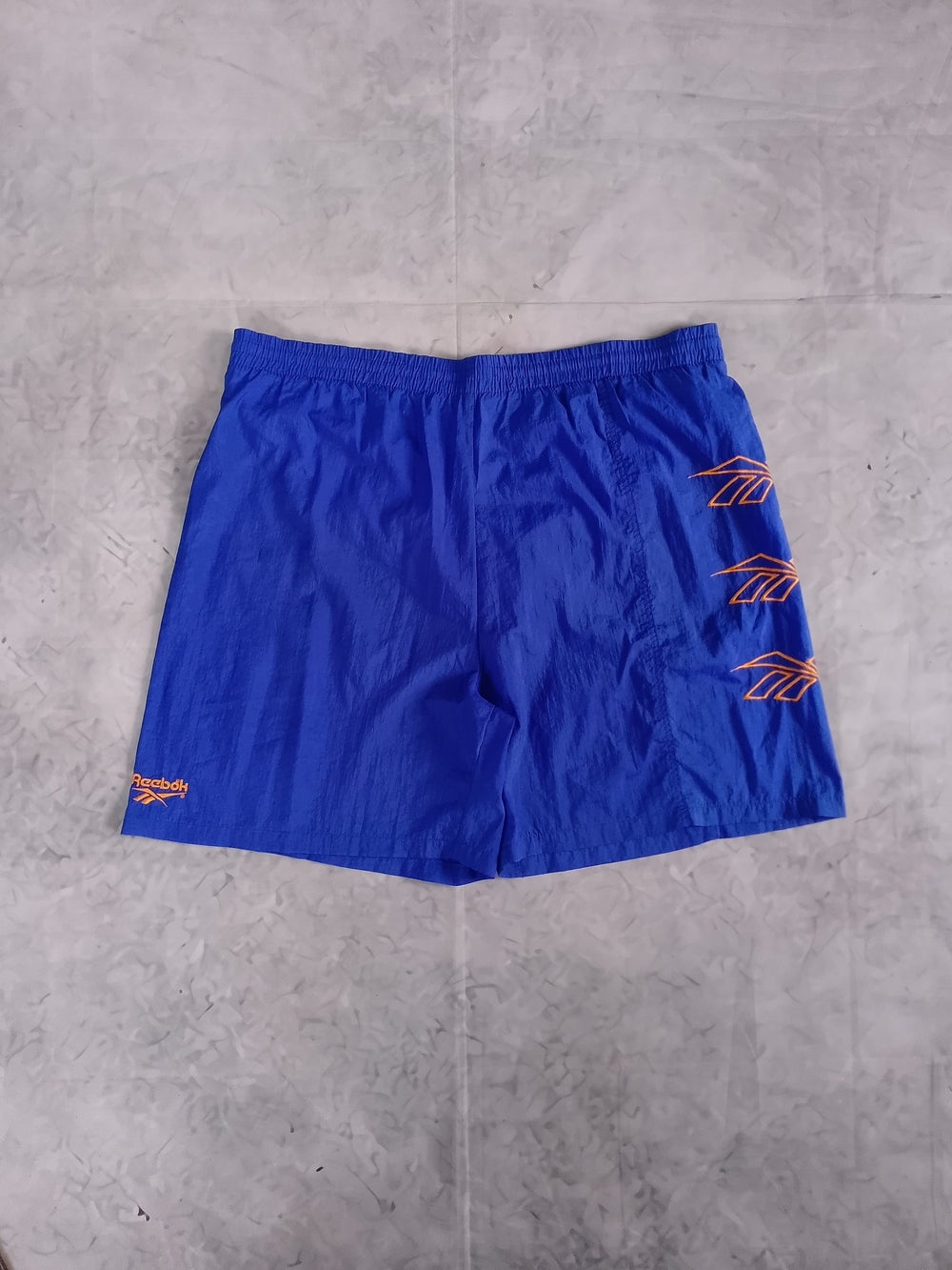 Vintage 90s Reebok Men’s Blue Swim Shorts