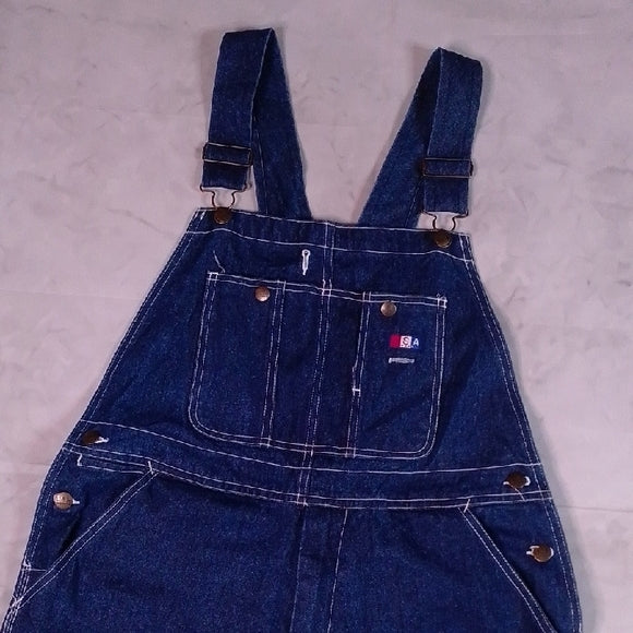 VINTAGE 90s USA Works Denim Overalls Workwear unisex