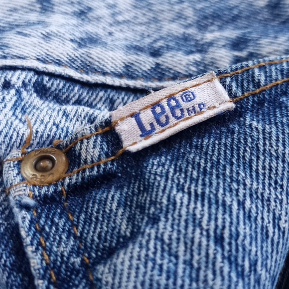 Vintage 1980s Lee Storm Rider Stone Wash Denim Jeans