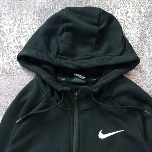 Nike Black Hoodie Jacket DRYFIT