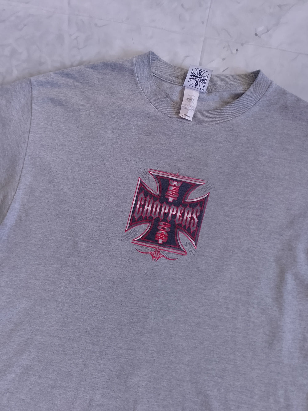 Vintage Y2K West Coast Choppers T-shirt