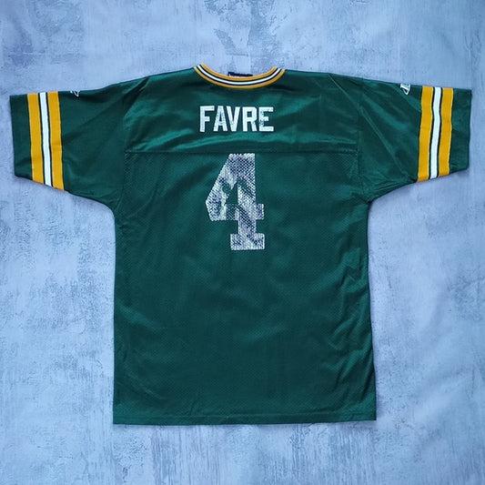 VINTAGE 90s Green Bay Packers Brett Favre Football Jersey UNISEX