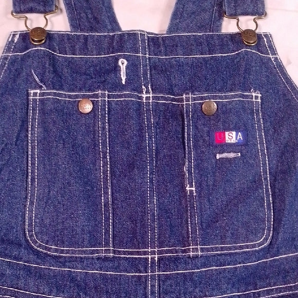 VINTAGE 90s USA Works Denim Overalls Workwear unisex